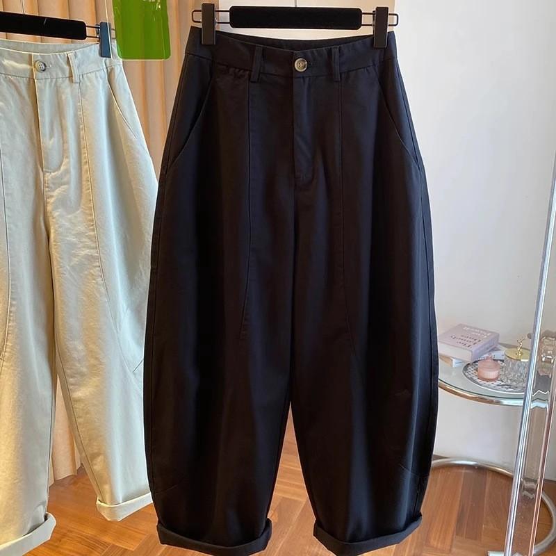 Women Spring Loose Casual Pants High Waist Wide Legs Korean Female Straight Trousers 3XL
Women Spring Loose Casual Pants High Waist Wide Legs Korean Female Straight Trousers 3XL