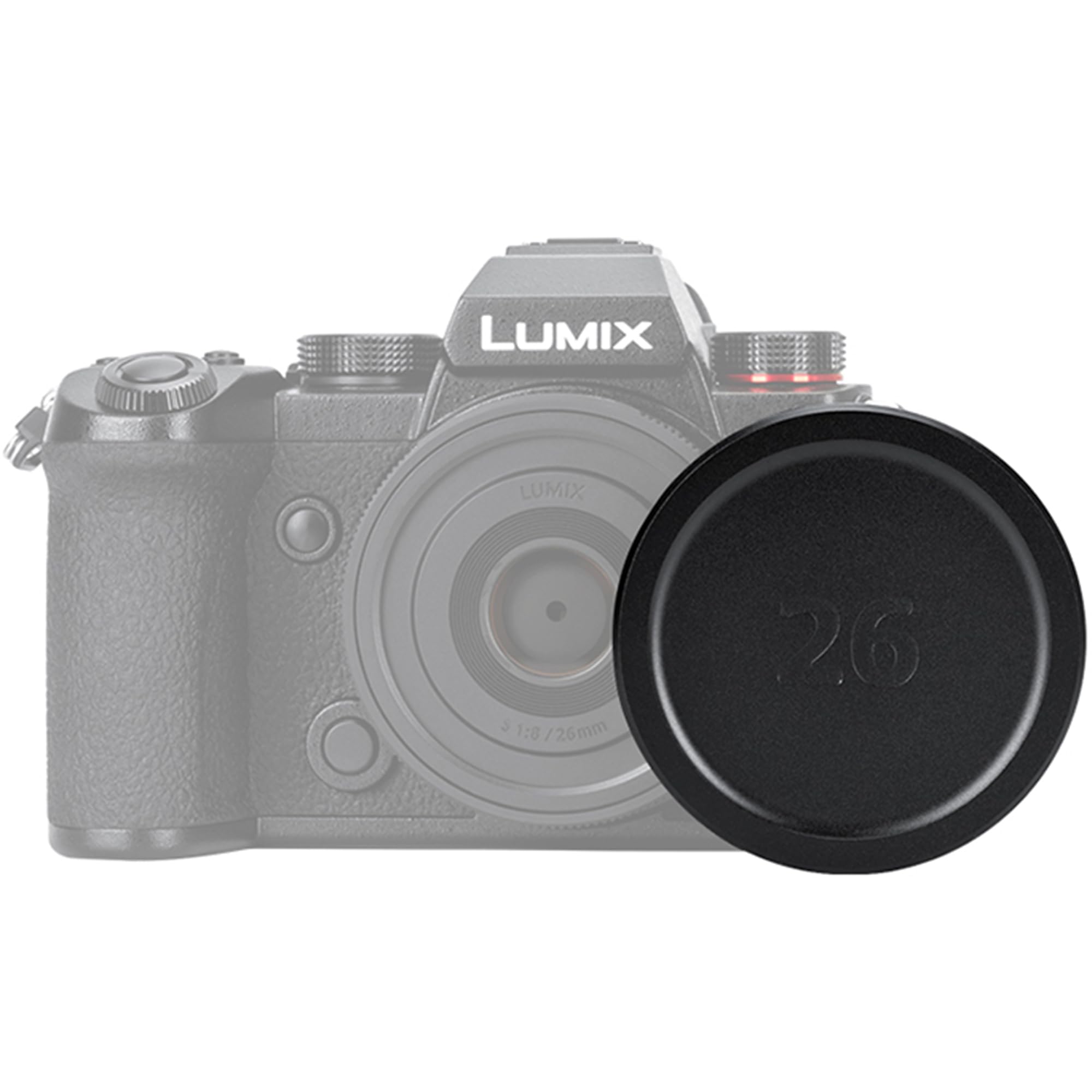 JJC Panasonic LUMIX S 26mm F8 Lens Cap Made of Aluminum Easy to Install Aluminum Alloy Durable Perfect Lens Protection Lightweight Easy to Carry EVA чорний
JJC Panasonic LUMIX S 26mm F8 Lens Cap Made of Aluminum Easy to Install Aluminum Alloy Durable Perfect Lens Protection Lightweight Easy to Carry EVA чорний