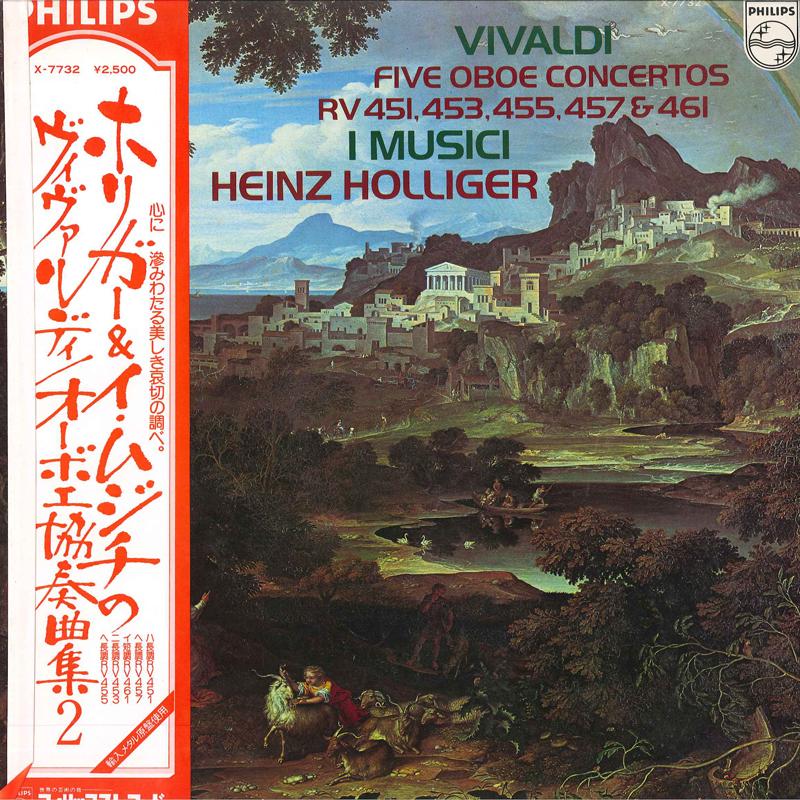LP Record HEINZ HOLLGER, I MUSICI - Vivaldi Oboe Concertos Vol.2 X7732 PHILIPS 1977 Japan Obi Classical Used
LP Record HEINZ HOLLGER, I MUSICI - Vivaldi Oboe Concertos Vol.2 X7732 PHILIPS 1977 Japan Obi Classical Used