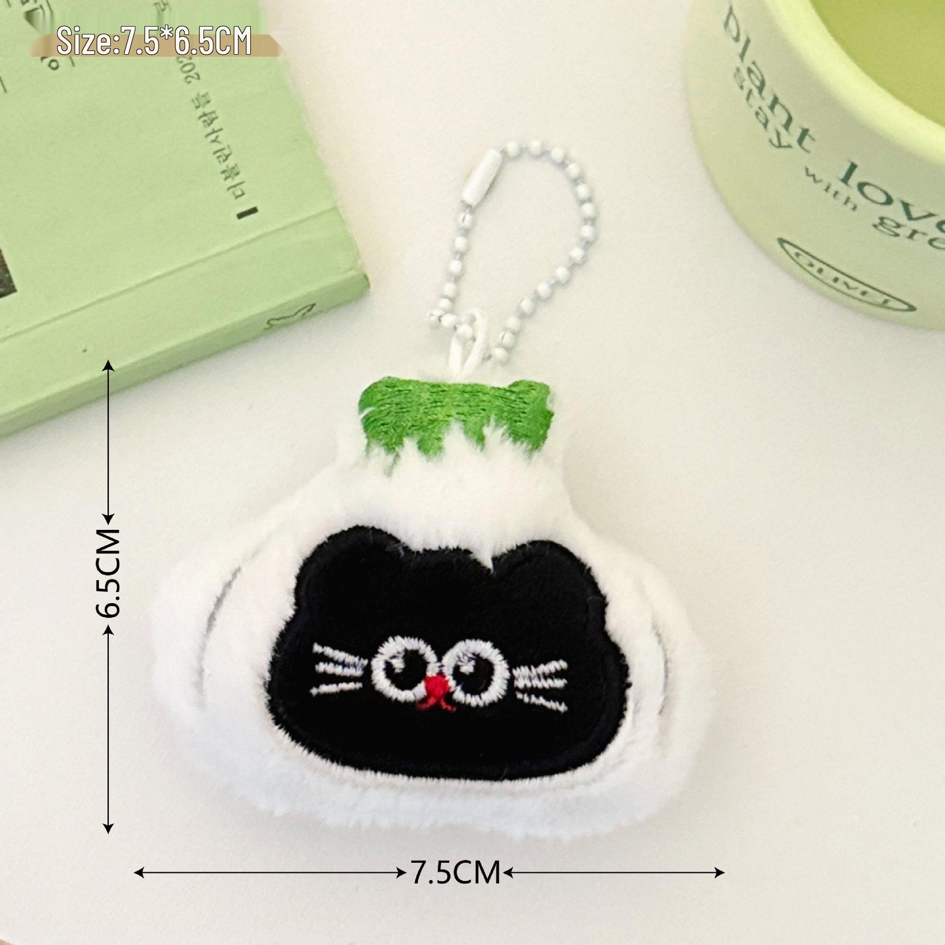 Versatile Creative Cute Keychain: Garlic Kitten Bear Plush Backpack Charm
Versatile Creative Cute Keychain: Garlic Kitten Bear Plush Backpack Charm