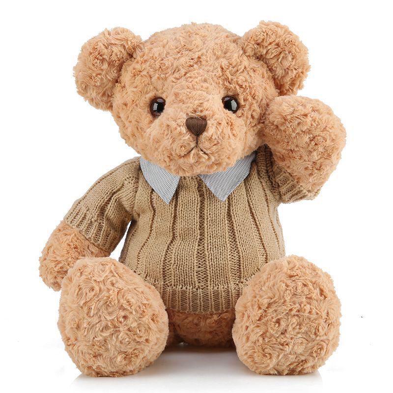 Cuddly Teddy Bear Plush Toy - Hugging Rag Doll Stuffed Animal for Kids Playhouse, Perfect for Qixi, Christmas, or Birthday Gifts Mini - 28.5CM
Cuddly Teddy Bear Plush Toy - Hugging Rag Doll Stuffed Animal for Kids Playhouse, Perfect for Qixi, Christmas, or Birthday Gifts Mini - 28.5CM