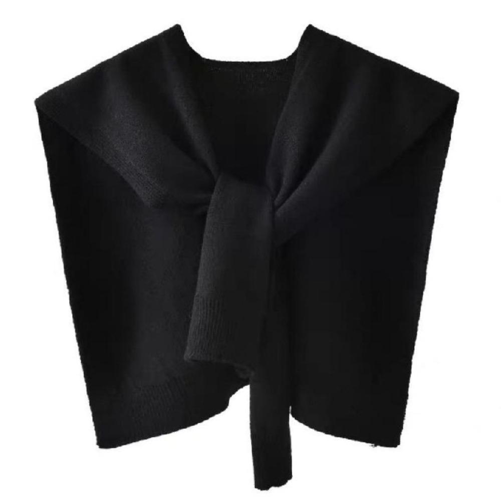 Solid Color Knitted Shawl Blouse Shoulders Knit Scarf Elegant Wool Scarves Women чёрный
Solid Color Knitted Shawl Blouse Shoulders Knit Scarf Elegant Wool Scarves Women чёрный