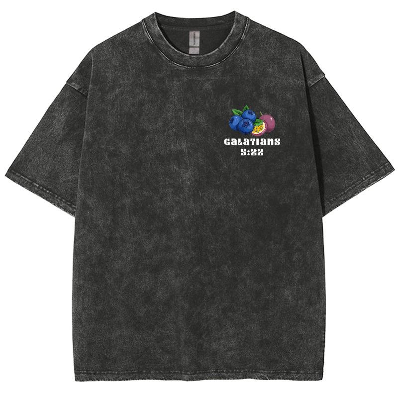 American Retro Style Cartoon Fruit Print Women s T-Shirt Design Washed Distressed Oversized Short Sleeve Luxury Top 3XL
American Retro Style Cartoon Fruit Print Women s T-Shirt Design Washed Distressed Oversized Short Sleeve Luxury Top 3XL