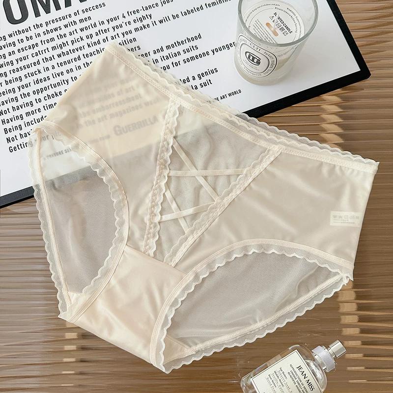 French Lace Plus Size Womens Underwear Cotton Antibacterial Gusset Sexy Panties New Design XL абрикосовый
French Lace Plus Size Womens Underwear Cotton Antibacterial Gusset Sexy Panties New Design XL абрикосовый