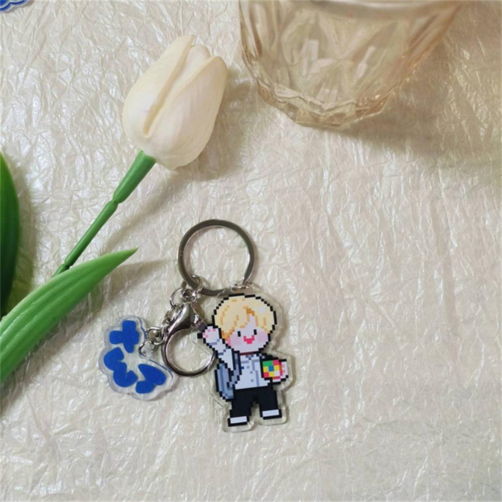 2pcs/st Kpop TWS Lovely Cartoon Keychain HD Double Sided Printing Acrylic Backpack Pendent SHINYU DOHOON HANJIN JIHOON Fans Gift 5 cm
2pcs/st Kpop TWS Lovely Cartoon Keychain HD Double Sided Printing Acrylic Backpack Pendent SHINYU DOHOON HANJIN JIHOON Fans Gift 5 cm