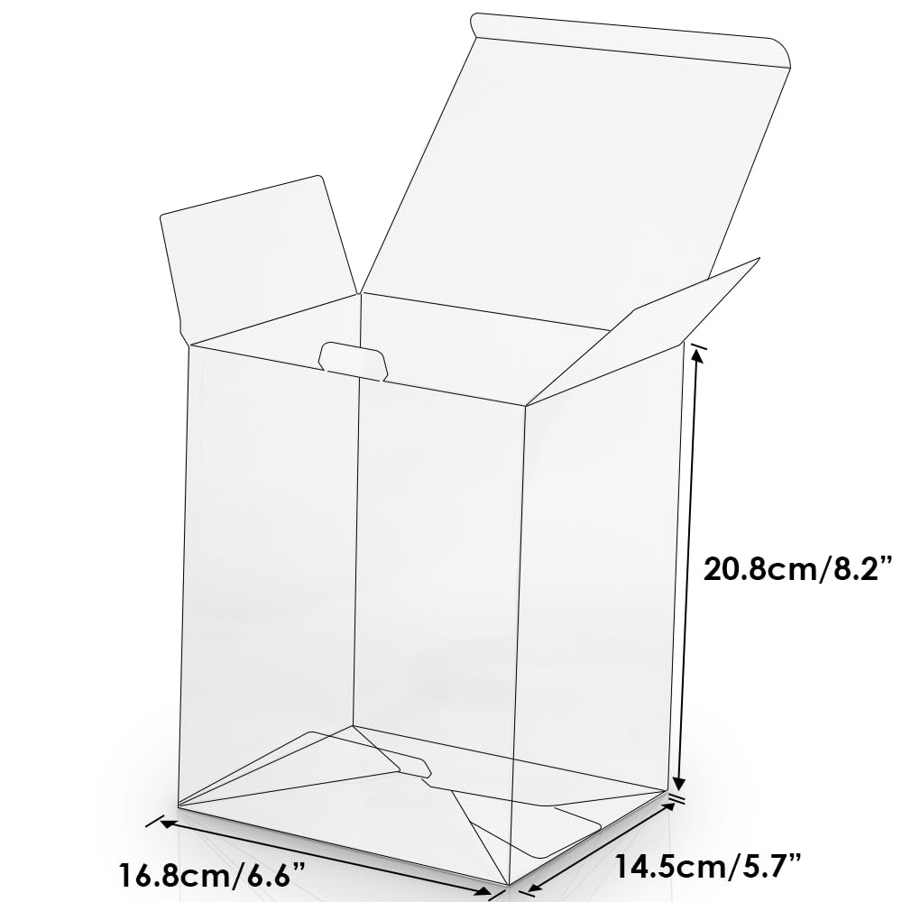 6 Protector Case for Funko Pop Figures,Thick 0.5mm Crystal Clear Heavy Duty Display Box with Locking Tab,Scratch-Resistant 5pcs
6 Protector Case for Funko Pop Figures,Thick 0.5mm Crystal Clear Heavy Duty Display Box with Locking Tab,Scratch-Resistant 5pcs