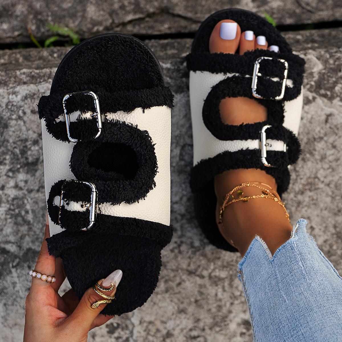 Shoes women s wedge heel cool slippers women s large size platform high heel belt buckle women s shoes 36 чорний
Shoes women s wedge heel cool slippers women s large size platform high heel belt buckle women s shoes 36 чорний
