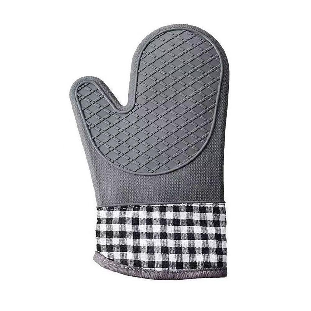 1 piece Oven Gloves Silicone Gloves High Temperature Resistant Anti-burn And Non-slip Kitchen Microwave Baking Dessert Tools сірий колір
1 piece Oven Gloves Silicone Gloves High Temperature Resistant Anti-burn And Non-slip Kitchen Microwave Baking Dessert Tools сірий колір