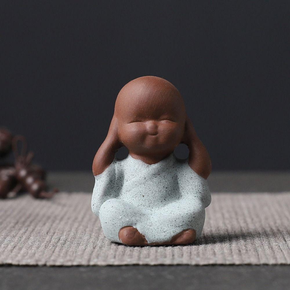 Easy Clean Monk Figurines Little Monk Tea Pet Ornaments Creative Small Monk Statue Succulent S-style 2
Easy Clean Monk Figurines Little Monk Tea Pet Ornaments Creative Small Monk Statue Succulent S-style 2