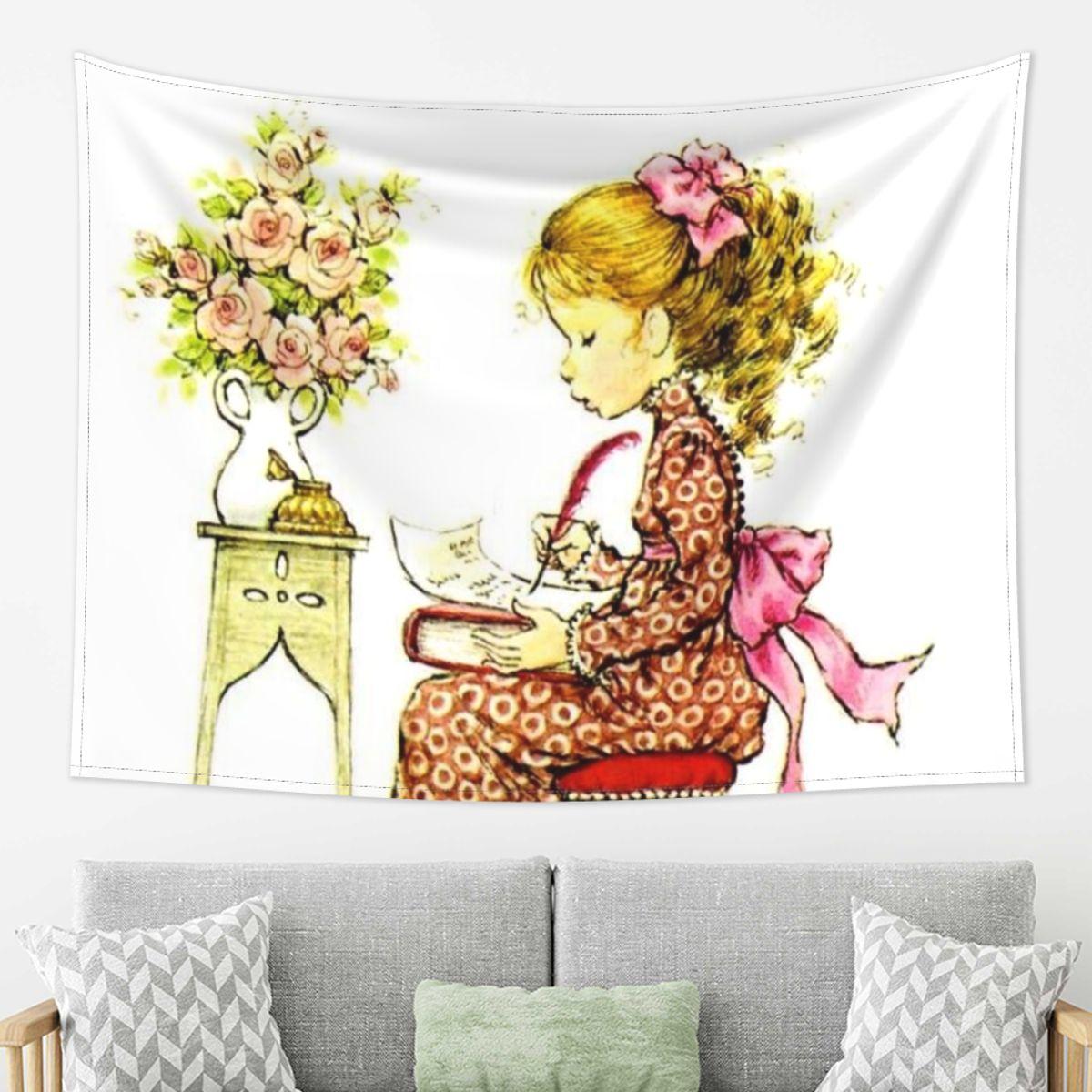 Sarah Kay Swing Girl Tapestry Decor Art Aesthetic Tapestries for Living Room Bedroom Home Wall Cloth Wall Hanging 74x94cm(29x37in)
Sarah Kay Swing Girl Tapestry Decor Art Aesthetic Tapestries for Living Room Bedroom Home Wall Cloth Wall Hanging 74x94cm(29x37in)
