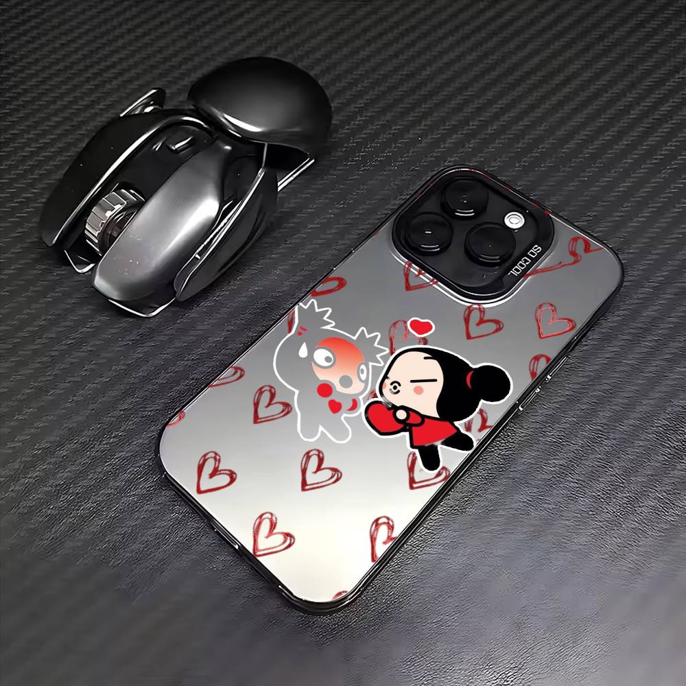 Cartoon P-Pucca G-Garu Cute Phone Case For iPhone17,16,15,14,13,12,11 Plus,Pro Max Colored Silver Plated Inside Cover iPhone13PRO
Cartoon P-Pucca G-Garu Cute Phone Case For iPhone17,16,15,14,13,12,11 Plus,Pro Max Colored Silver Plated Inside Cover iPhone13PRO