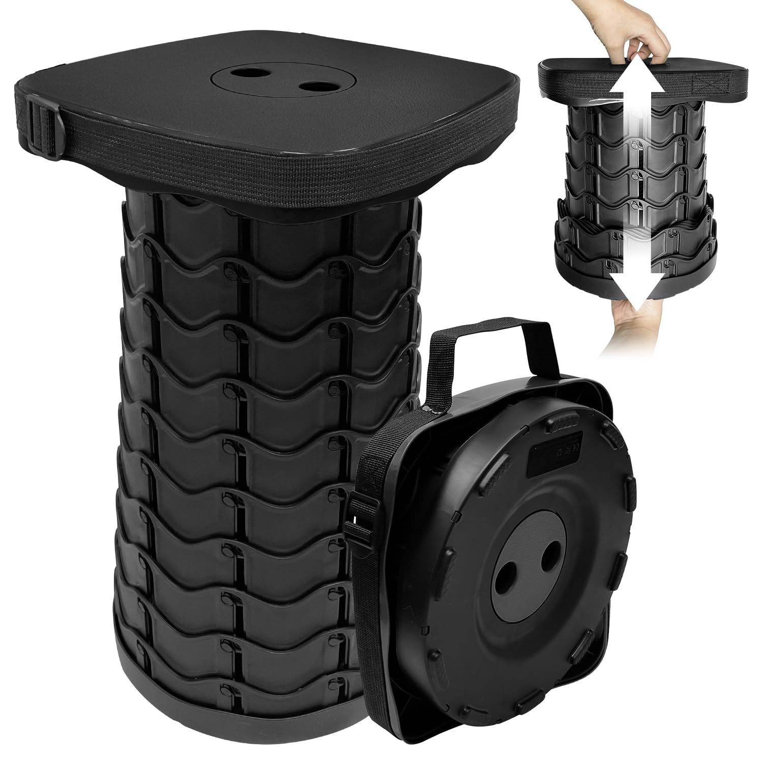 Socpuro Folding Outdoor Extendable 12 Levels Load Capacity Handle and Shoulder Easy to Square Portable Easy to Open and Camping Mountain Cherry чёрный
Socpuro Folding Outdoor Extendable 12 Levels Load Capacity Handle and Shoulder Easy to Square Portable Easy to Open and Camping Mountain Cherry чёрный