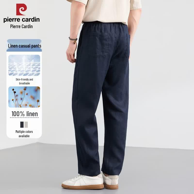 Pierre Cardin Men s 100% Linen Straight-Leg Casual Pants L/175
Pierre Cardin Men s 100% Linen Straight-Leg Casual Pants L/175