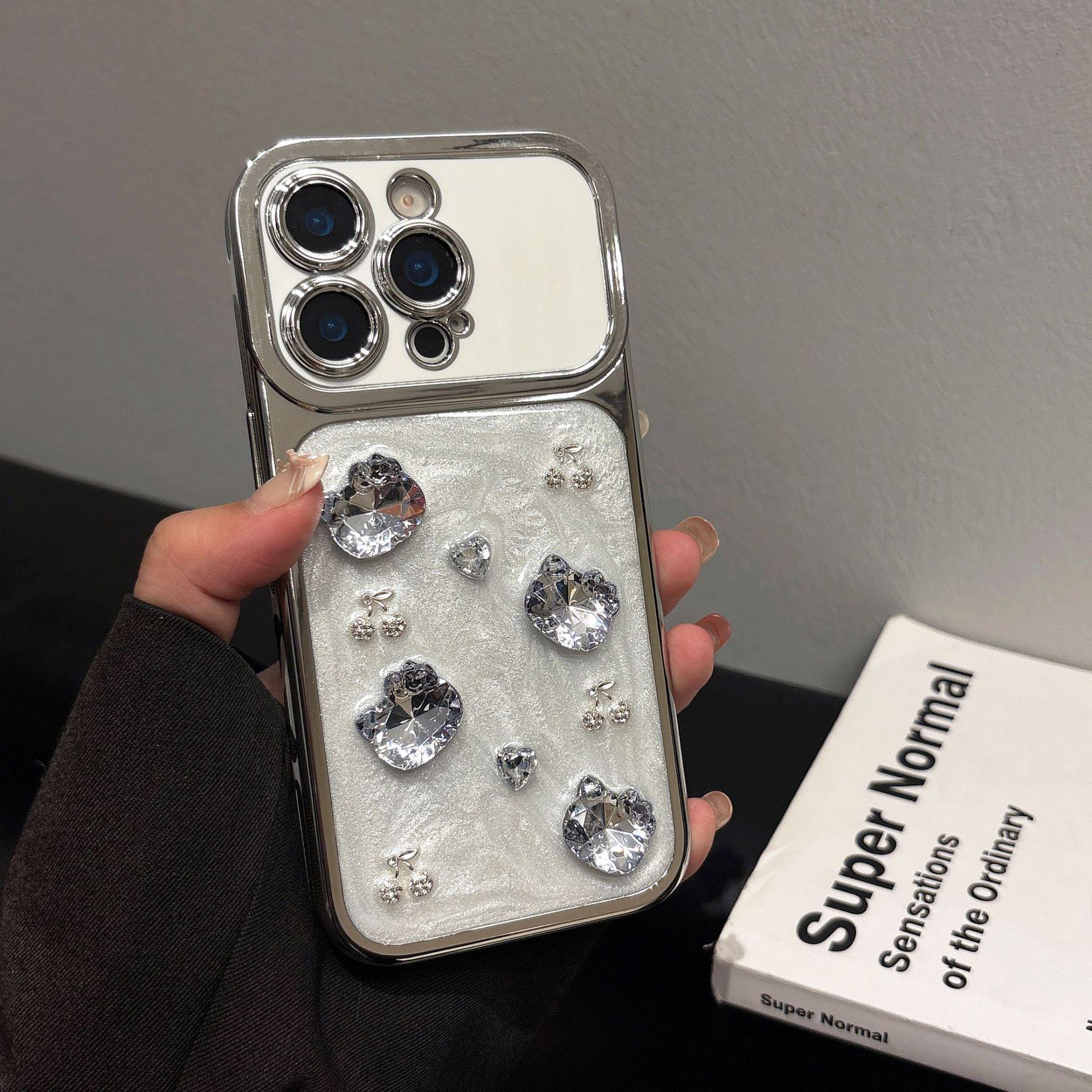 Electroplated Rhinestone Luxury Protective Case for iPhone 17 Pro Max/Simple Cover for iPhone 16 Pro Max iPhone 17
Electroplated Rhinestone Luxury Protective Case for iPhone 17 Pro Max/Simple Cover for iPhone 16 Pro Max iPhone 17