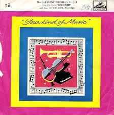 7inch Record GLASGOW ORPHEUS CHOIR Belmont All In The April Evening 7P214 His Masters Vo 1959 UK Classical Used
7inch Record GLASGOW ORPHEUS CHOIR Belmont All In The April Evening 7P214 His Masters Vo 1959 UK Classical Used