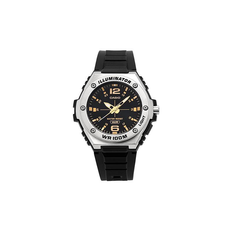 Casio 100 meters waterproof casual quartz movement resin strap Japanese and Korean watch men s watch black dial MWA-100H-1A2V чорний
Casio 100 meters waterproof casual quartz movement resin strap Japanese and Korean watch men s watch black dial MWA-100H-1A2V чорний