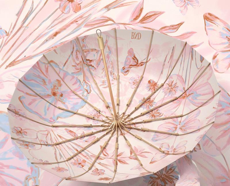 Folding Umbrella Sun Rain Dual Use UV Protection Sun Umbrella Large Reinforced Thickened Parasol for Women metal-fiber composite&16K рожевий
Folding Umbrella Sun Rain Dual Use UV Protection Sun Umbrella Large Reinforced Thickened Parasol for Women metal-fiber composite&16K рожевий