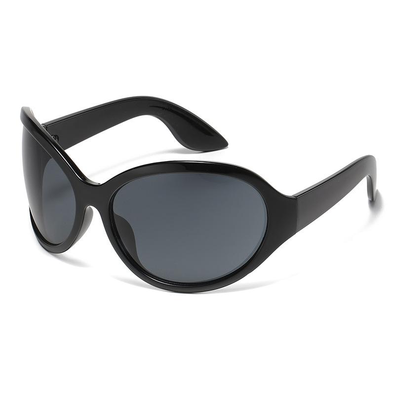 Trendy Round Sunglasses High-End Sense Large Frame Design Slim Face Unisex UV Protection Sun Glasses 4012/2319 чорний
Trendy Round Sunglasses High-End Sense Large Frame Design Slim Face Unisex UV Protection Sun Glasses 4012/2319 чорний