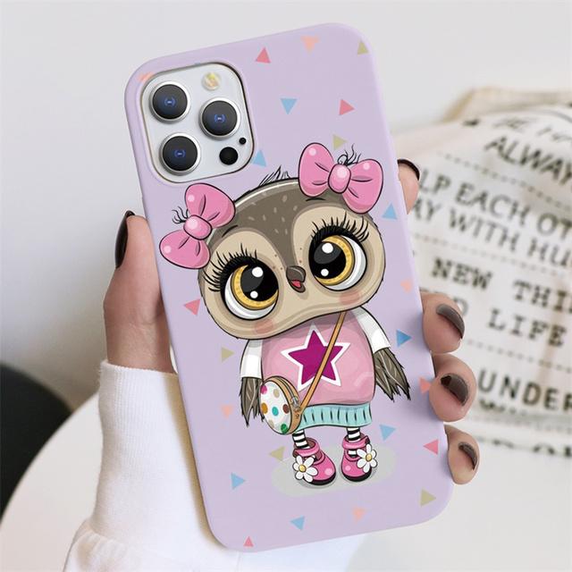 Чехол для телефона с милой совой для Iphone 11 12 13 14 Pro Xs Max Mini X Xr, задняя крышка для Iphone Se 2022 2020 7 8 6 6s Plus, мягкий чехол из ТПУ For iPhone 13Pro Max
Чехол для телефона с милой совой для Iphone 11 12 13 14 Pro Xs Max Mini X Xr, задняя крышка для Iphone Se 2022 2020 7 8 6 6s Plus, мягкий чехол из ТПУ For iPhone 13Pro Max