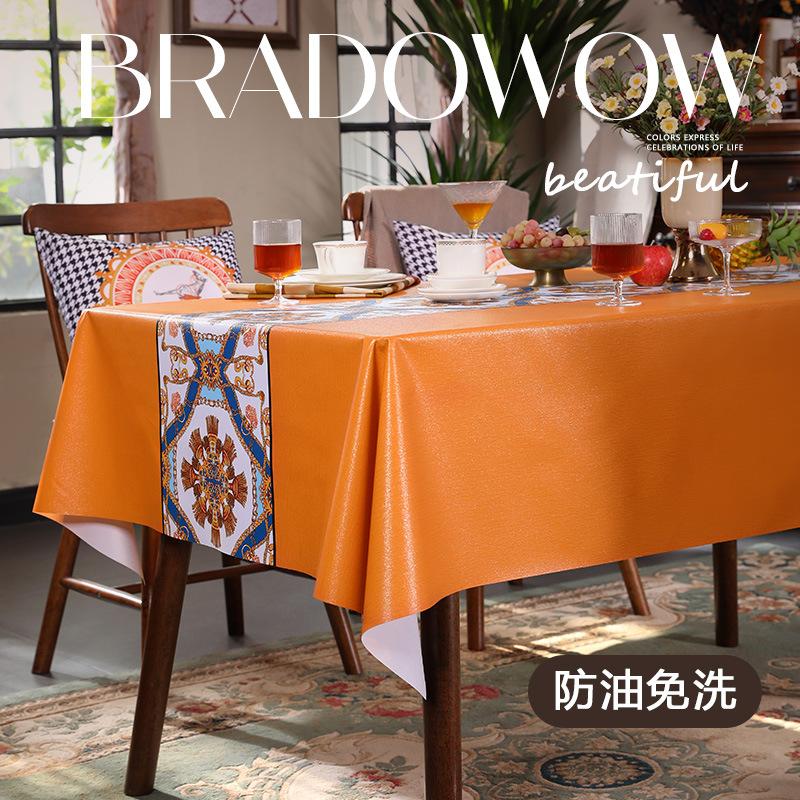 Nordic National Fresh Air Tablecloth Waterproof And Oil-Proof Leave-In Household Tablecloth Pvc Dining Table Mat 120*120cm
Nordic National Fresh Air Tablecloth Waterproof And Oil-Proof Leave-In Household Tablecloth Pvc Dining Table Mat 120*120cm