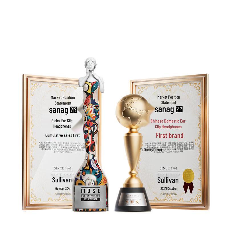 Saina S6S Pro Open-Ear Clip Wireless Sports Headphones
Saina S6S Pro Open-Ear Clip Wireless Sports Headphones