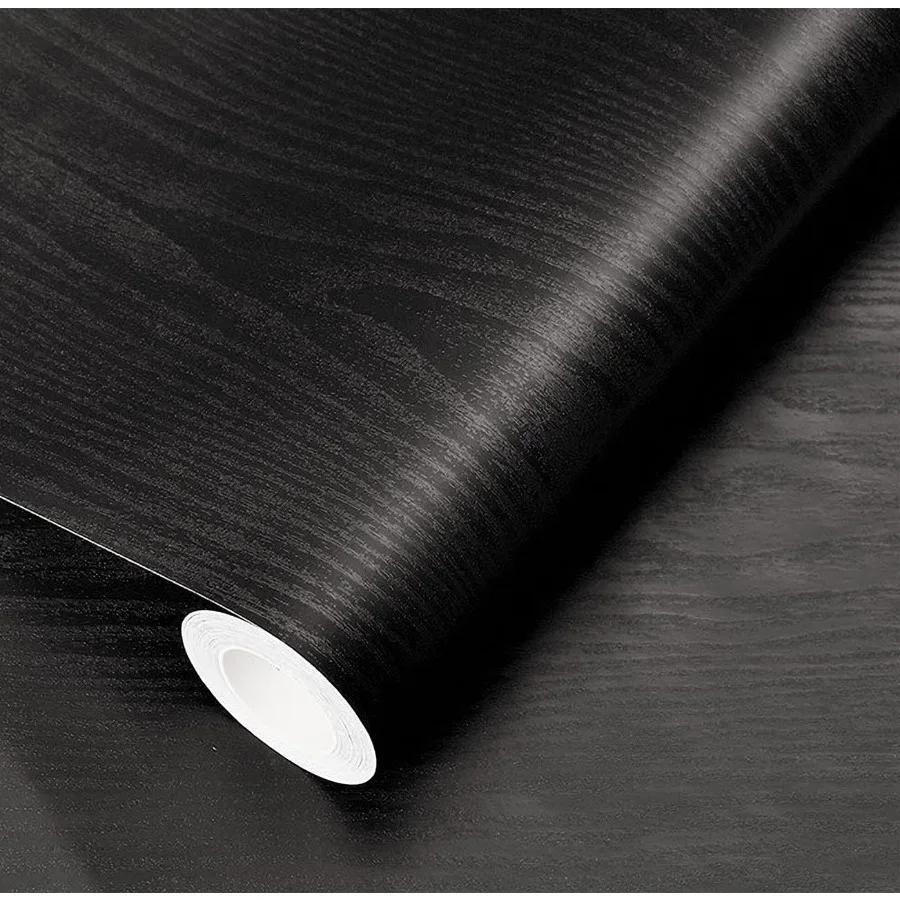 Black Wood Wallpaper Peel and Stick Film Contact Paper Self Adhesive Removable for Countertop Furniture Kitchen Cabinet Vinyl 3mx44cm
Black Wood Wallpaper Peel and Stick Film Contact Paper Self Adhesive Removable for Countertop Furniture Kitchen Cabinet Vinyl 3mx44cm