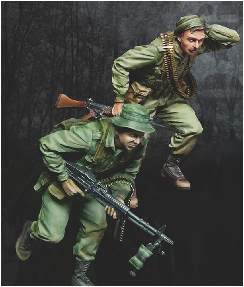 Bravo6 Bravo6 Vietnam War Australian Army RAR Infantry 4 Fire Point Moving Machine Gun Team Resin Kit 1/35 B6-35342
Bravo6 Bravo6 Vietnam War Australian Army RAR Infantry 4 Fire Point Moving Machine Gun Team Resin Kit 1/35 B6-35342
