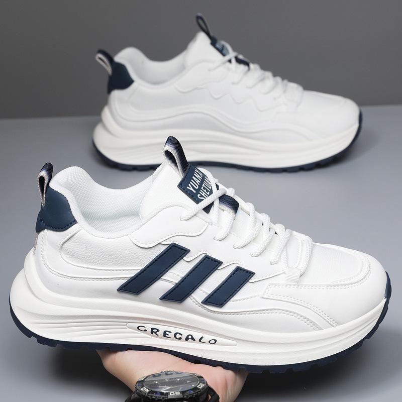 Мужская обувь осень и зима кожаные кроссовки легкие и удобные на мягкой подошве повседневная трендовая обувь на толстой подошве универсальная цветовая гамма кроссовки для папы 45
Мужская обувь осень и зима кожаные кроссовки легкие и удобные на мягкой подошве повседневная трендовая обувь на толстой подошве универсальная цветовая гамма кроссовки для папы 45