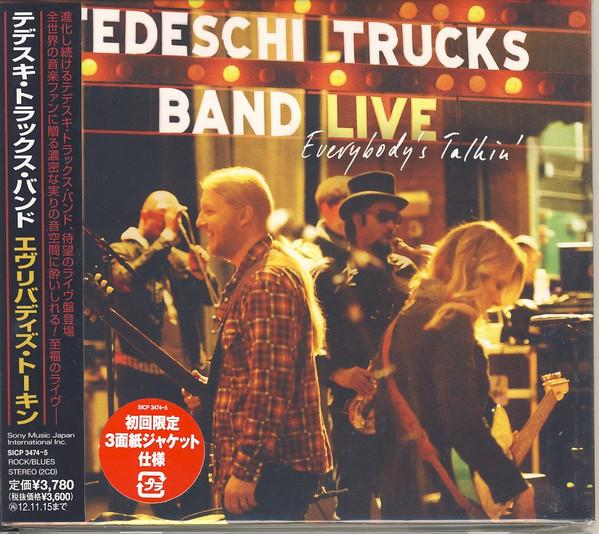 CD TEDESCHI TRUCKS BAND - Everybody s Talkin SICP3474 Sony Records In 2012 Japan ObiRock Used
CD TEDESCHI TRUCKS BAND - Everybody s Talkin SICP3474 Sony Records In 2012 Japan ObiRock Used
