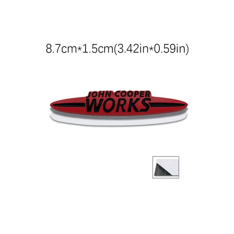 JOHN COOPER WORKS original letter car sticker for MINI JCW modified body front grille logo three-dimensional decorative decal
JOHN COOPER WORKS original letter car sticker for MINI JCW modified body front grille logo three-dimensional decorative decal