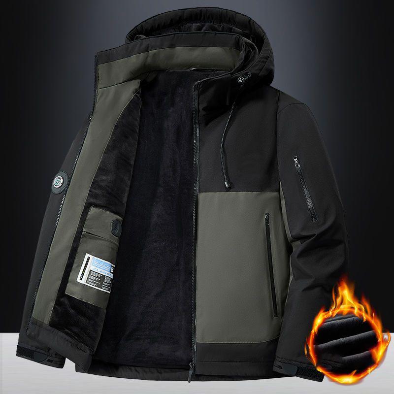 Осень Зима Мужские Куртки Замшевые Теплые Флисовые Толстые Повседневные Отложной Воротник Ветровка Молния Карго Куртка Пальто Мужская Однотонная Парка S зелёный
Осень Зима Мужские Куртки Замшевые Теплые Флисовые Толстые Повседневные Отложной Воротник Ветровка Молния Карго Куртка Пальто Мужская Однотонная Парка S зелёный