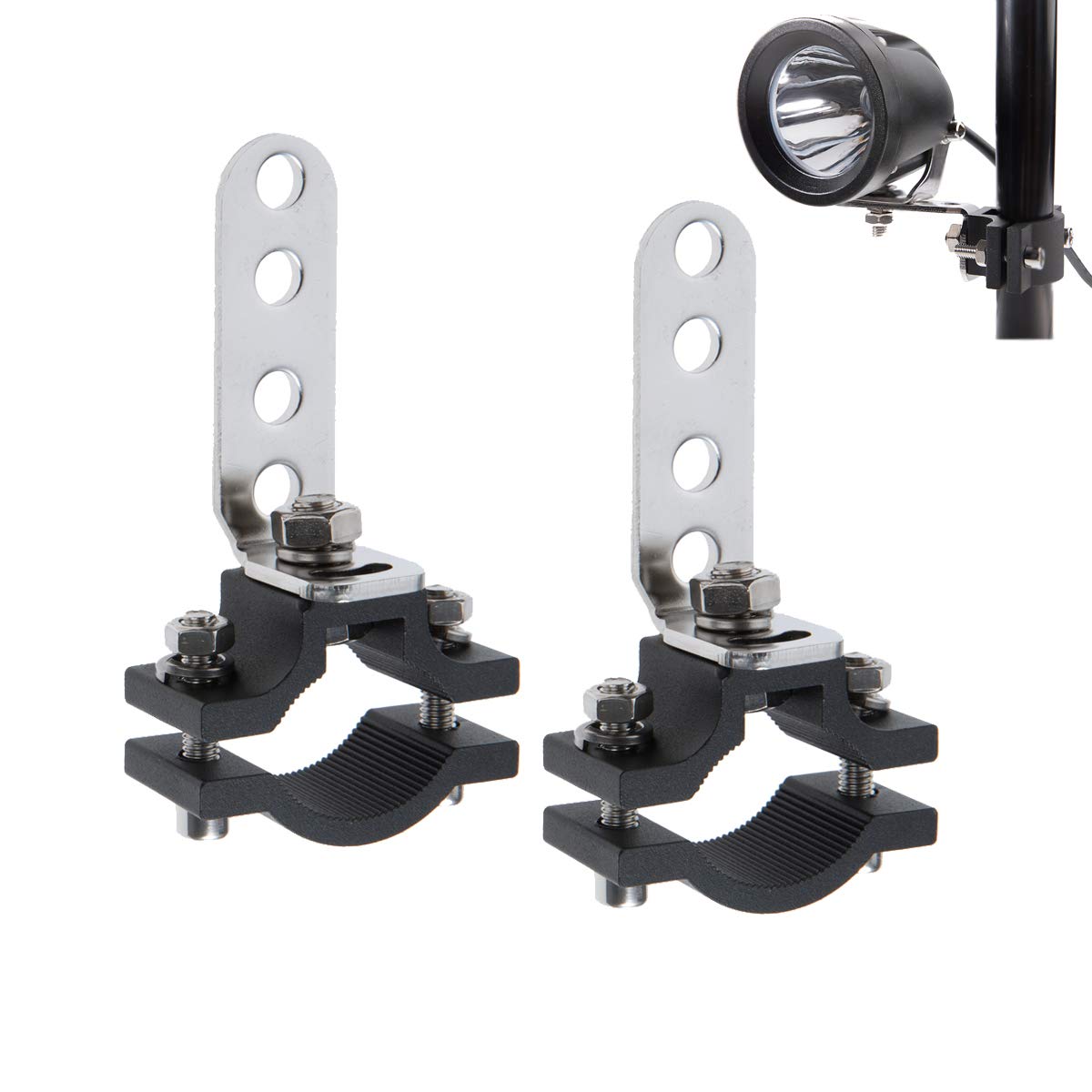 Lightronic Pipe Bracket, Motorcycle Bumper Mount Fokclamp LED Work Light, Backlight Dedicated Stay, Stainless 18-30mm чёрный
Lightronic Pipe Bracket, Motorcycle Bumper Mount Fokclamp LED Work Light, Backlight Dedicated Stay, Stainless 18-30mm чёрный