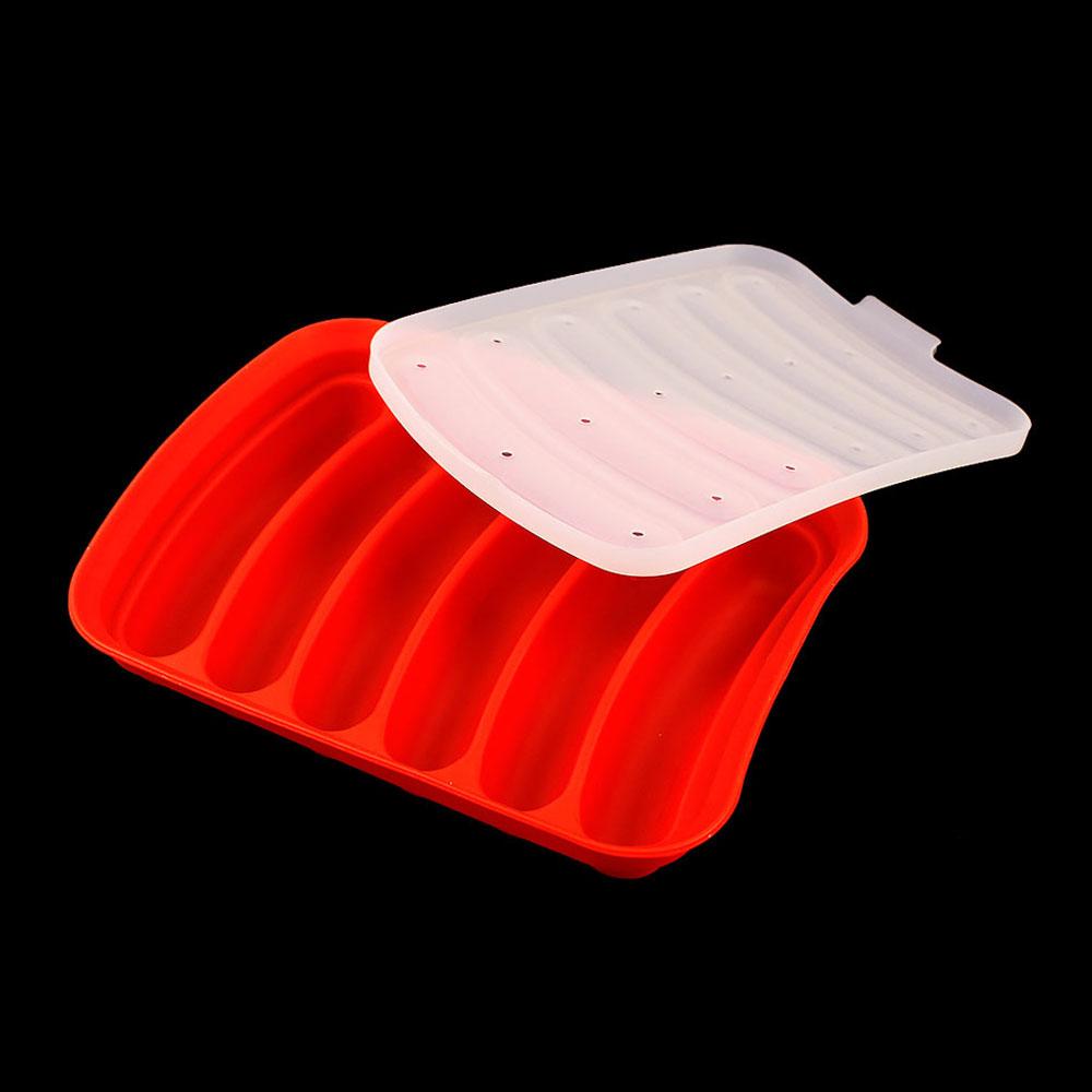 Silicone World DIY Силиконовые формы для сосисок с крышкой Форма для приготовления детского прикорма, запеченного и приготовленного на пару ветчины, хот-догов Инструмент для выпечки красный
Silicone World DIY Силиконовые формы для сосисок с крышкой Форма для приготовления детского прикорма, запеченного и приготовленного на пару ветчины, хот-догов Инструмент для выпечки красный