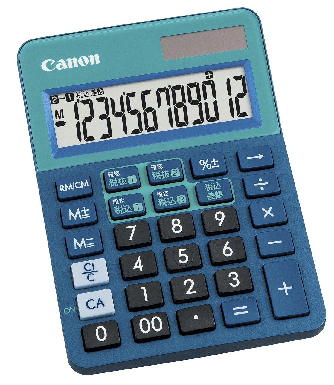 Canon Mini Desktop Calculator W Tax Rate SOB LS-120WT-BL синій
Canon Mini Desktop Calculator W Tax Rate SOB LS-120WT-BL синій