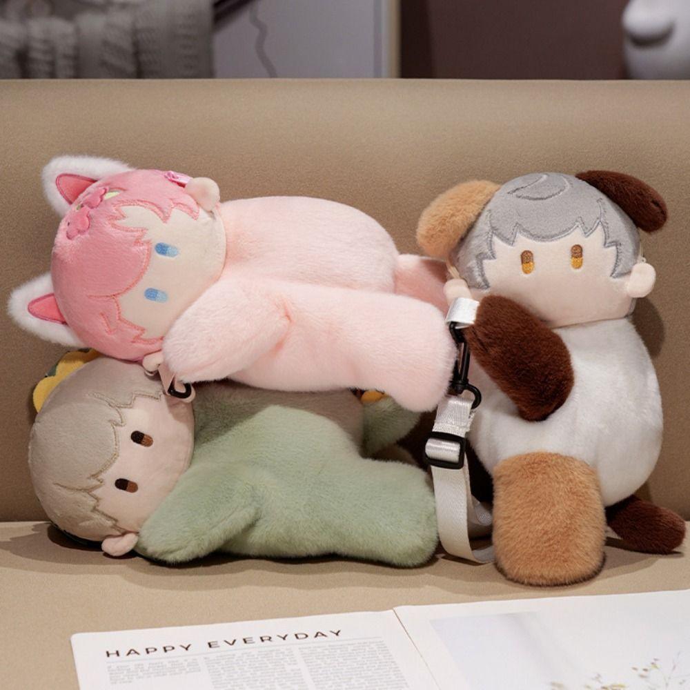 Plush Doll Sheep Plush Backpack Animals Cartoon Plush Schoolbag Kawaii Dog Doll Shoulder Bag Gift зелений
Plush Doll Sheep Plush Backpack Animals Cartoon Plush Schoolbag Kawaii Dog Doll Shoulder Bag Gift зелений