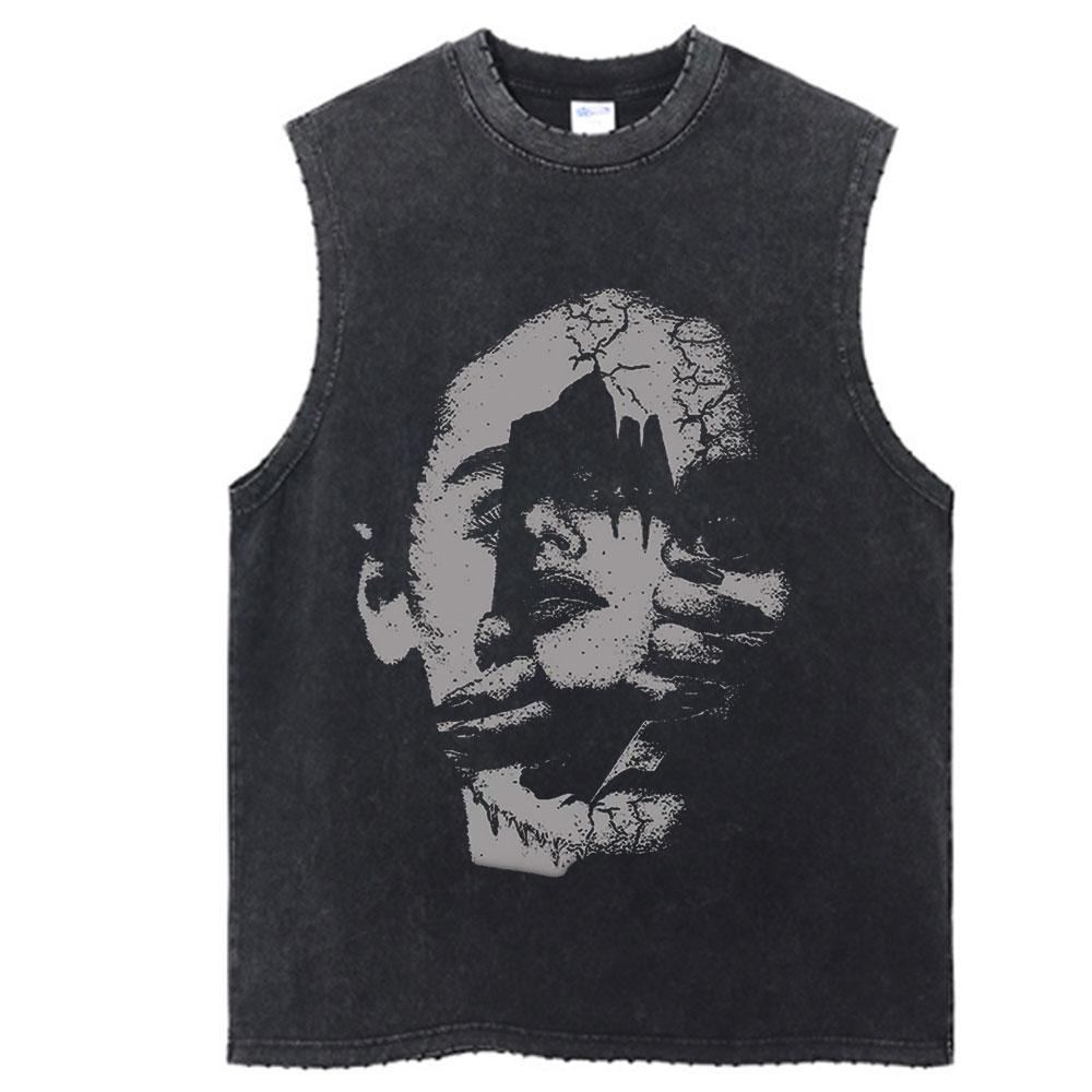 Cotton YK Washed Tshirts Hip Hop Retro Punk Gothic Print TShirts Harajuku Casual Vintage Unisex Women Short Sleeve Top Tee S
Cotton YK Washed Tshirts Hip Hop Retro Punk Gothic Print TShirts Harajuku Casual Vintage Unisex Women Short Sleeve Top Tee S