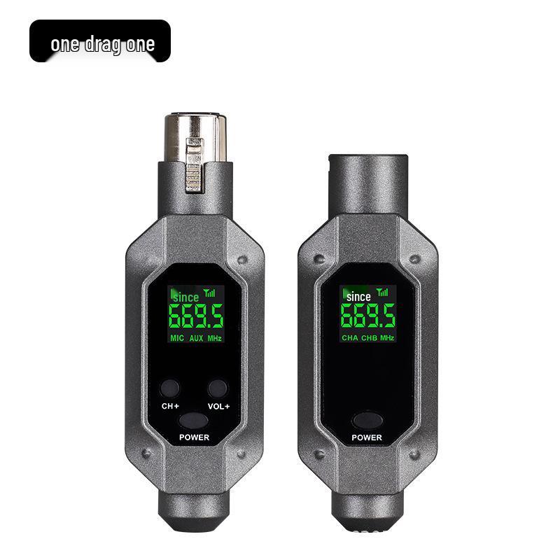 Professional UHF 2.4G Wireless Capacitor Mic Transmitter & Receiver System for Instruments
Professional UHF 2.4G Wireless Capacitor Mic Transmitter & Receiver System for Instruments