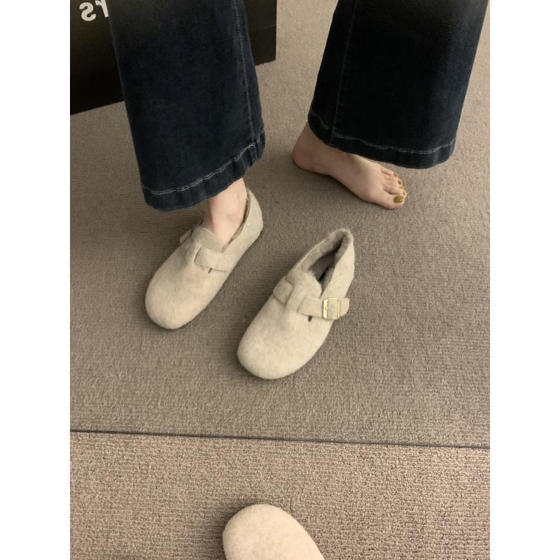 Birkenstocks женские бархатные 2025 новые ретро туфли с плоской подошвой и одной педалью из термохлопка 35
Birkenstocks женские бархатные 2025 новые ретро туфли с плоской подошвой и одной педалью из термохлопка 35