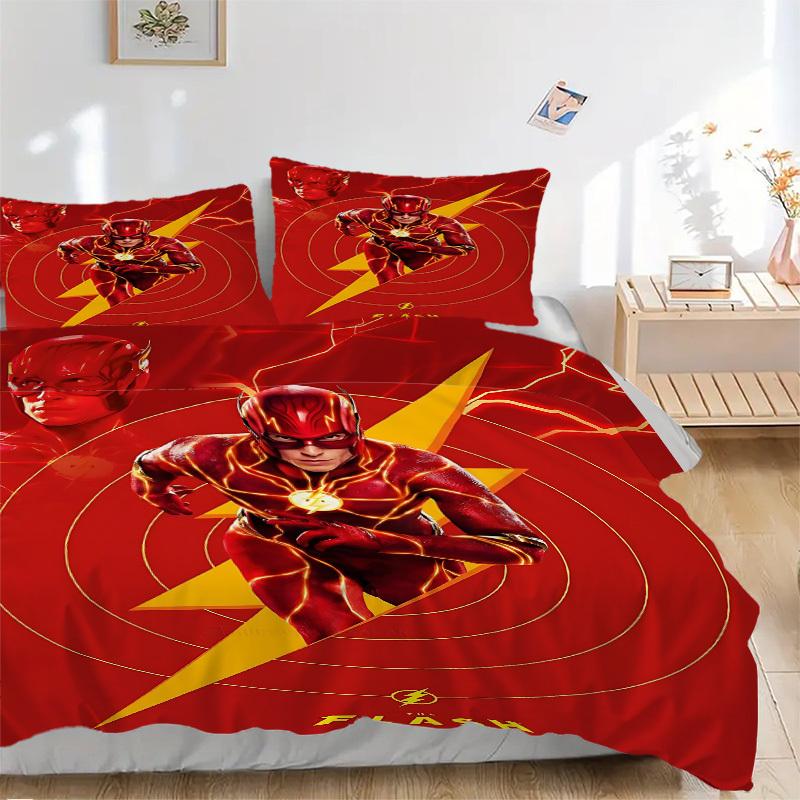 3pcs Flash superhero Duvet Cover Set, 1 Duvet Cover + 2 Pillowcases (No Insert), High-Definition Print for All Seasons,Durable yy251103058 135x200cm
3pcs Flash superhero Duvet Cover Set, 1 Duvet Cover + 2 Pillowcases (No Insert), High-Definition Print for All Seasons,Durable yy251103058 135x200cm