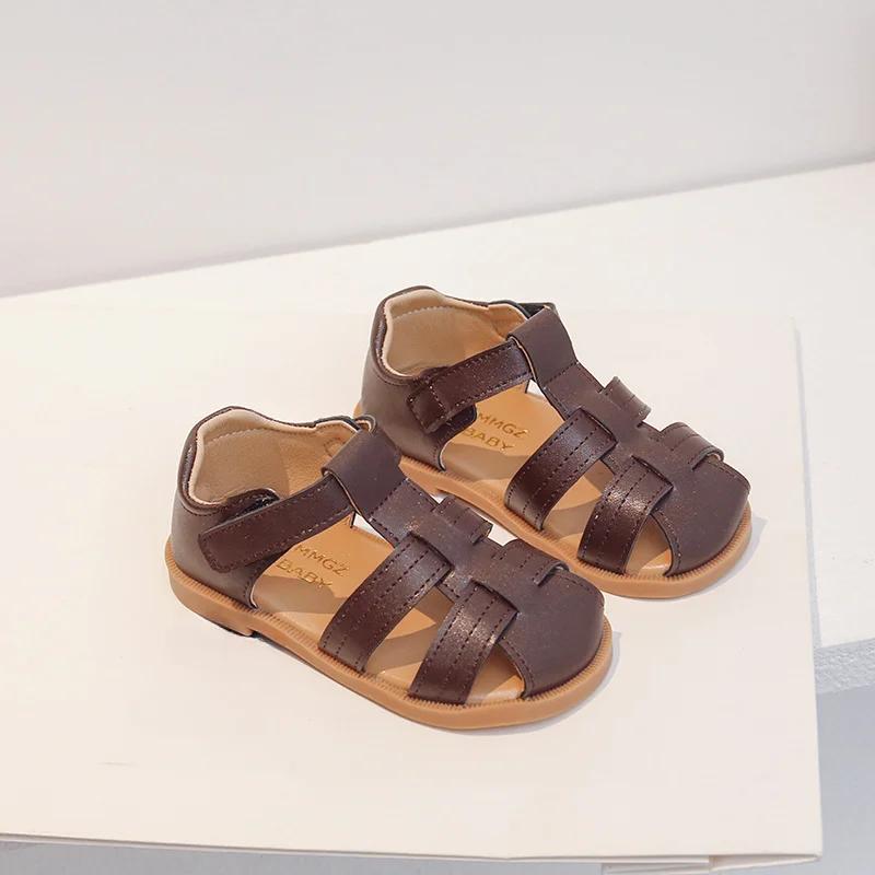 1 To 7 Yrs Baby Summer Sandals Toddler Boy Girl Shoes Soft Sole Non-Slip Roman First Shoes Kids New Outdoor Garden Sandal G04113 16 коричневий
1 To 7 Yrs Baby Summer Sandals Toddler Boy Girl Shoes Soft Sole Non-Slip Roman First Shoes Kids New Outdoor Garden Sandal G04113 16 коричневий