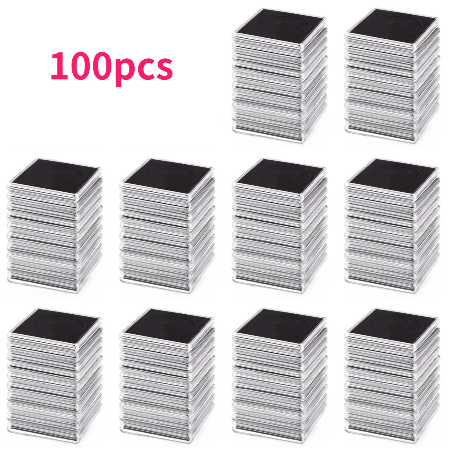 100pcs Coin Collection Case Set with Adjustable Foam Washers Acrylic Coin Holders for 20mm-40mm Coins Clips Display Storage Box
100pcs Coin Collection Case Set with Adjustable Foam Washers Acrylic Coin Holders for 20mm-40mm Coins Clips Display Storage Box