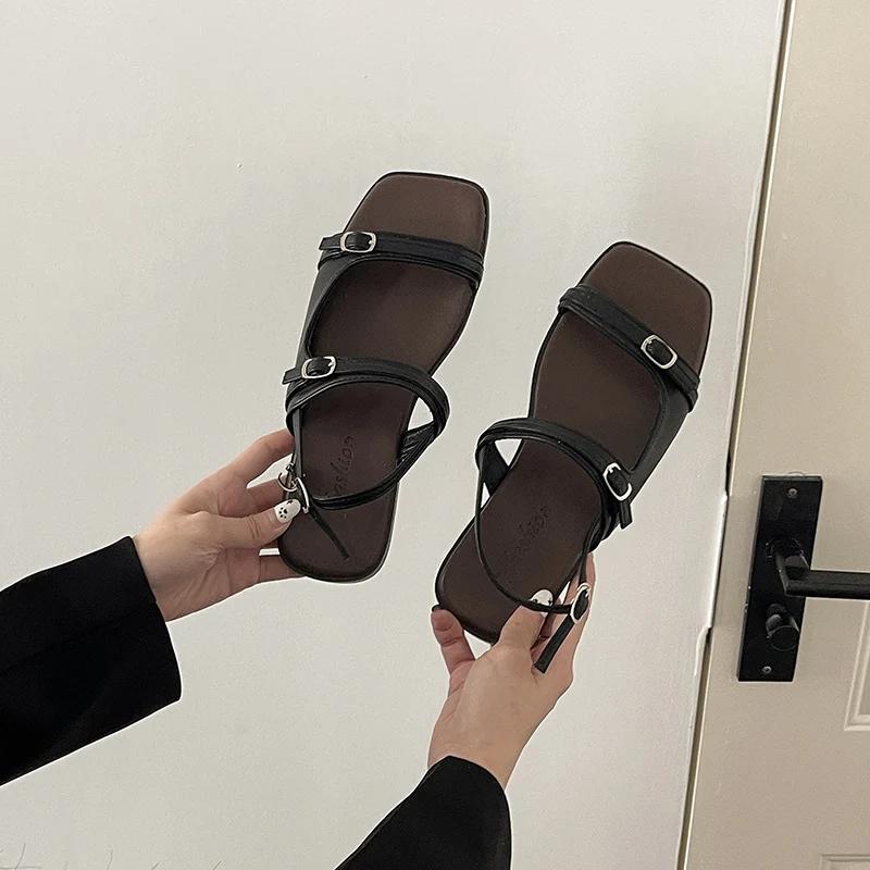 New Summer Flats Women Bohemia Sandals Fashion Open Toe Ladies Casual Dress Beach Sandalias 35
New Summer Flats Women Bohemia Sandals Fashion Open Toe Ladies Casual Dress Beach Sandalias 35