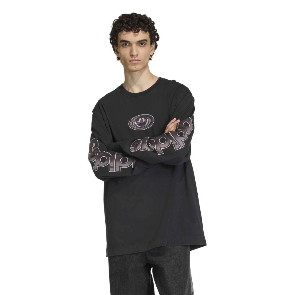 Adidas M Графическая футболка с длинным рукавом 90-х Alt Ks6860 Черный M
Adidas M Графическая футболка с длинным рукавом 90-х Alt Ks6860 Черный M
