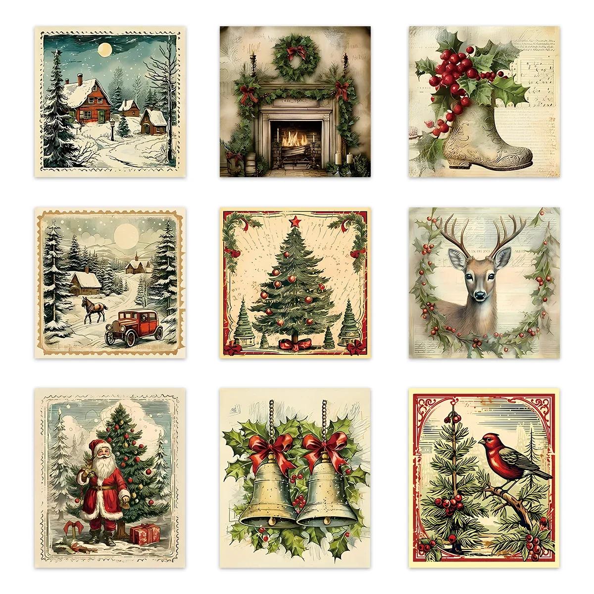 9PCS 2026 Christmas New Year Festive Wine Bottle Stickers | Ornamental Gift Tags Labels - Party Wine Bottle Decor Stickers 10x10cm
9PCS 2026 Christmas New Year Festive Wine Bottle Stickers | Ornamental Gift Tags Labels - Party Wine Bottle Decor Stickers 10x10cm