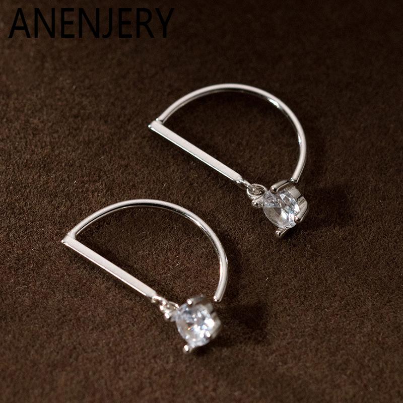 ANENJERY D-shape Zircon Pendant Earrings For Women Special Fashion Ins Korean Niche Jewelry Gifts Wholesale Party Daily серебряный
ANENJERY D-shape Zircon Pendant Earrings For Women Special Fashion Ins Korean Niche Jewelry Gifts Wholesale Party Daily серебряный