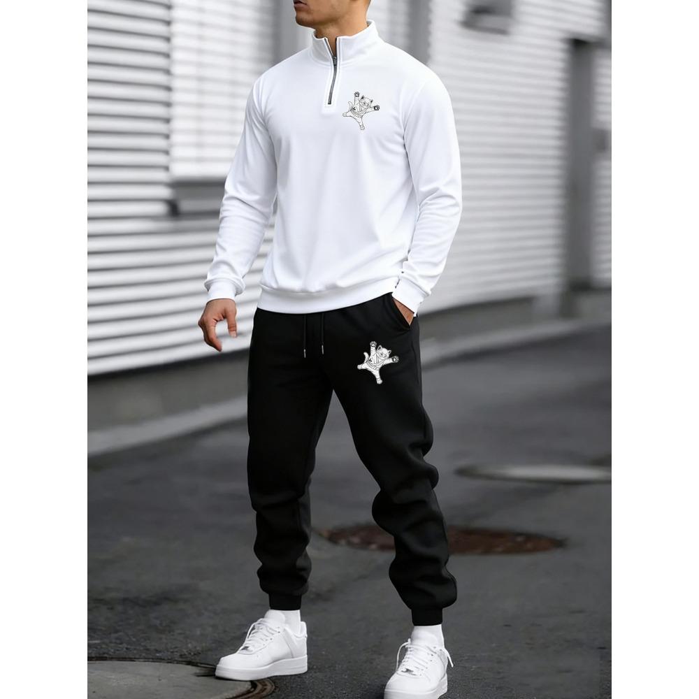 Ninja Cat, Cat Ninja Print New Men s Zipper Sports Shirt and Pants Two Piece Set, Casual Sportswear for Autumn and Winter Men XL
Ninja Cat, Cat Ninja Print New Men s Zipper Sports Shirt and Pants Two Piece Set, Casual Sportswear for Autumn and Winter Men XL