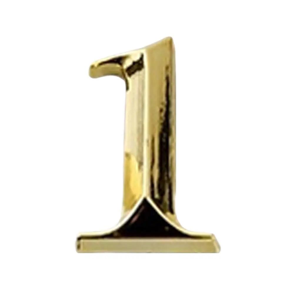 3D Door Number ABS Injection Molding Electroplating Plate Digits 0 To 9 Golden Door Self Adhesive Street Sticker Outdoor
3D Door Number ABS Injection Molding Electroplating Plate Digits 0 To 9 Golden Door Self Adhesive Street Sticker Outdoor