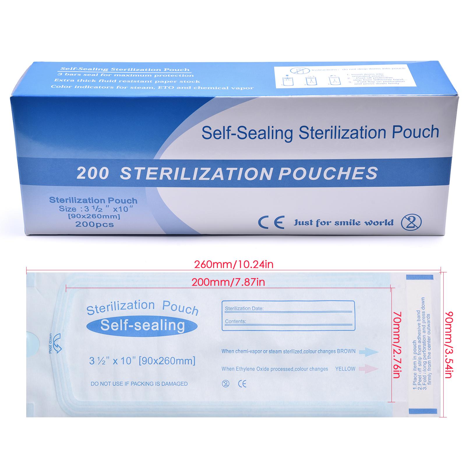 200 шт./кор., самозапечатывающиеся пакеты для стерилизации, 3 размера, одноразовые аксессуары для дизайна ногтей, самоклеящиеся чистые пакеты как
200 шт./кор., самозапечатывающиеся пакеты для стерилизации, 3 размера, одноразовые аксессуары для дизайна ногтей, самоклеящиеся чистые пакеты как