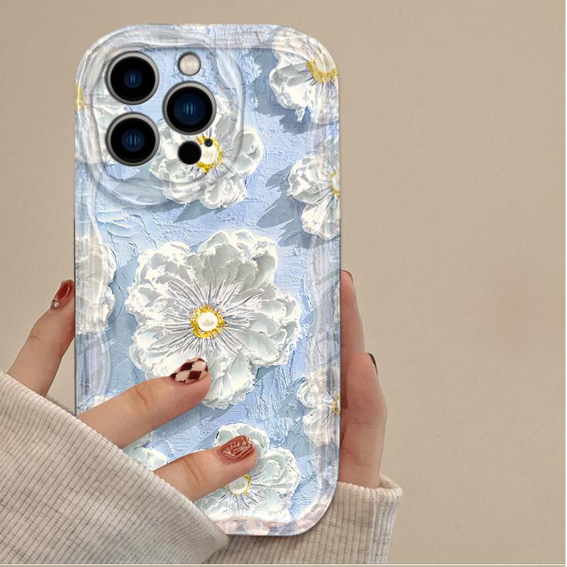 Oil Painting Flowers Wave Phone Case For iPhone 17 16 15 14 11 Pro Max Plus 13 12 Mini 16E 17 Air XS Max X XR Soft Clear Cover iPhone 11 Pro Max
Oil Painting Flowers Wave Phone Case For iPhone 17 16 15 14 11 Pro Max Plus 13 12 Mini 16E 17 Air XS Max X XR Soft Clear Cover iPhone 11 Pro Max