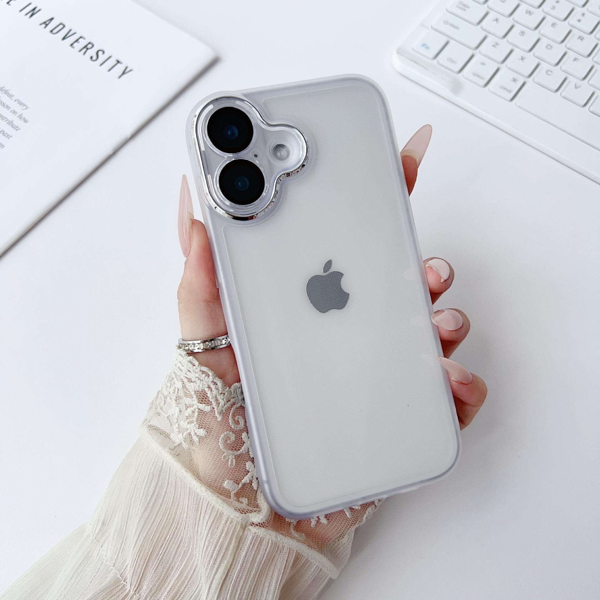 Applicable to Apple 16ProMax simple solid color iPhone15 phone case 14 metal charm transparent drop protection iPhone 11 белый
Applicable to Apple 16ProMax simple solid color iPhone15 phone case 14 metal charm transparent drop protection iPhone 11 белый